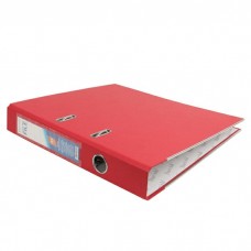 Папка регистратор 50мм красная , с мет. окантовкой Darvish