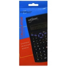 Калькулятор 12-разряд  IFCS-1 , научный (инженерный) ,серебристый/черный ,240 функций INFORMAT