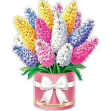 Украшение Весенние цветы 260х260 мм