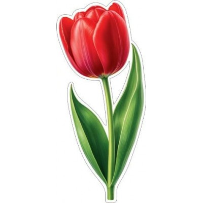 Украшение Тюльпан 180х180 мм