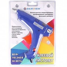 Для творчества Клеевой пистолет  диаметр клеевого стержня 10,8-11,5мм.(для склеивания изделий из керамики, пластмассы, бумаги, кожи, металла, дерева.) Darvish