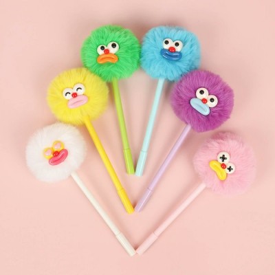 Ручка шариковая синяя подарочная, Пушистик, 0,7мм, Darvish