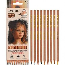 Карандаши 10цв. дерево  