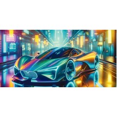 Конверт для денег  без надписи (машина)  84х168 мм