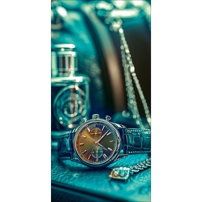 Конверт для денег  без надписи (мужские часы)  84х168 мм