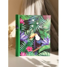 Фотоальбом  10 магнитных листов,   23х28 см,внутр. спираль belle fleur Тукан Полином