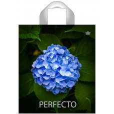 Пакет Полиэтиленовый Перфекто Гортензия 31х35 (95)  ручка петля .