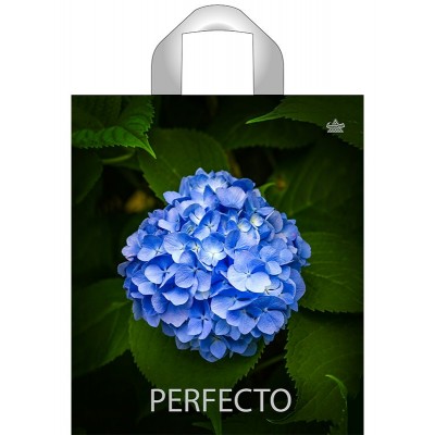 Пакет Полиэтиленовый Перфекто Гортензия 31х35 (95)  ручка петля .
