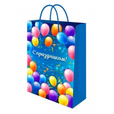 Пакет Бумажный Воздушное поздравление,14x20x6,5см(МS)