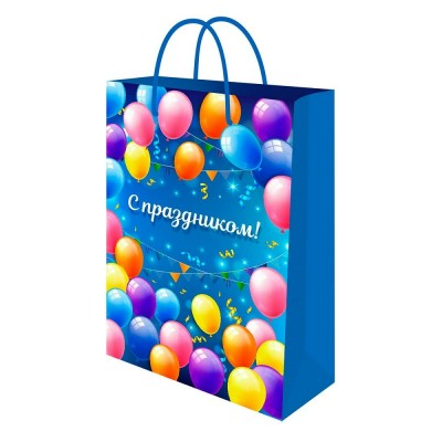 Пакет Бумажный Воздушное поздравление,14x20x6,5см(МS)
