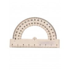 Транспортир  пластик 8см. 180° Проф-Пресс