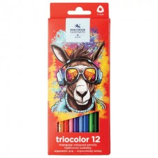 Карандаши 12цв. дерево  