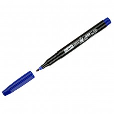 Маркер перманентный синий лабораторный 