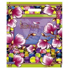 Пакет Полиэтиленовый Сакура 38х45 (60) с вырубной ручкой