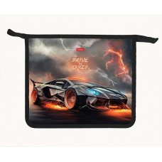 Папка для тетрадей А5 2 отделения, на молнии  