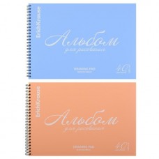 Альбом для рисования 40л спираль  