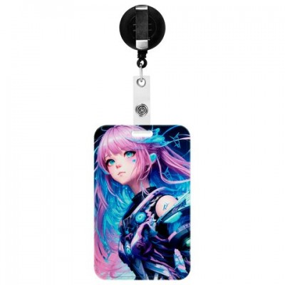 Бейдж вертикальный  с 3D-печатью