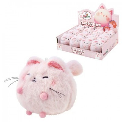 Игрушка   пищалка, мягкая, заводная