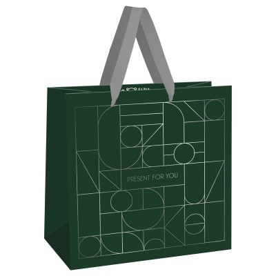 Пакет Бумажный фольгой 