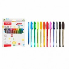 Ручка шариковая синяя набор 12 цветов 