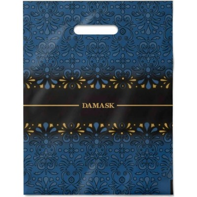 Пакет Полиэтиленовый Перфекто Дамаск 37х30 (90) вырубная ручка