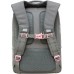 Рюкзак школьный  серый,16л.,0,8кг.эрг.спинка Grizzly