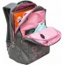 Рюкзак школьный  серый,16л.,0,8кг.эрг.спинка Grizzly