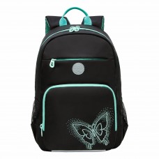 Рюкзак школьный  черный,с карманом для ноутбука 13