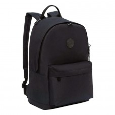 Рюкзак школьный  черный,на рост от 140 см.1 отд. Grizzly