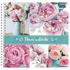 Скетчбук 210*210мм. спираль (тетрадь-sketchbook ) 60л, 