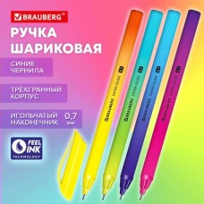 Ручка шариковая синяя масляная 