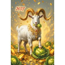 Календарь Ригель символ года 2027 г 320х480 мм