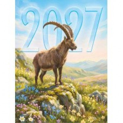 Календарь Магнитный отрывной символ года 2027 г 100х135 мм