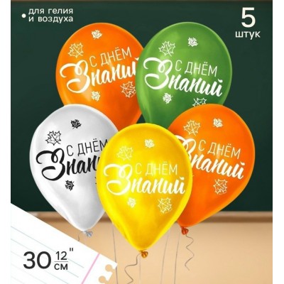 Воздушный шар «День знаний», 