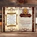 Диплом « «Почетного юбиляра»» 110х160 мм