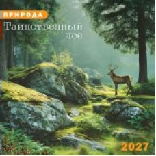 Календарь  На скрепке Природа. Таинственный лес 2027 г 290х290 мм
