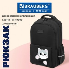 Рюкзак школьный  STYLE, 2 отделения, 4 кармана, 