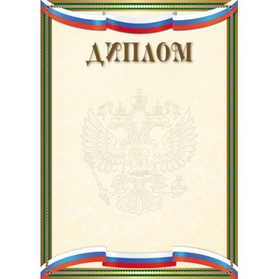 Диплом РФ (для принтера) 210х280 мм