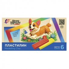 Пластилин 6цв  классический 