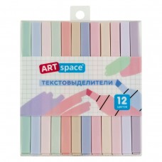 Маркер текстовыделитель набор 12 цветов 