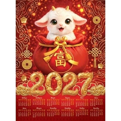 Календарь Символ года 2027 г 446х602 мм