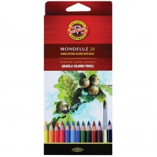 Карандаши 24цв. акварельные Mondeluz Koh-I-Noor