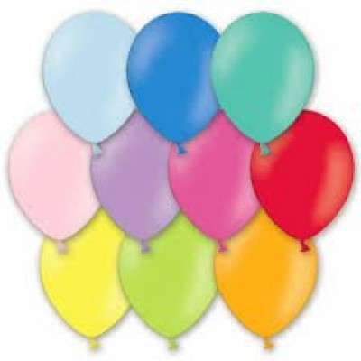 Воздушный шар Пастель ассорти Экстра (10) 25 см