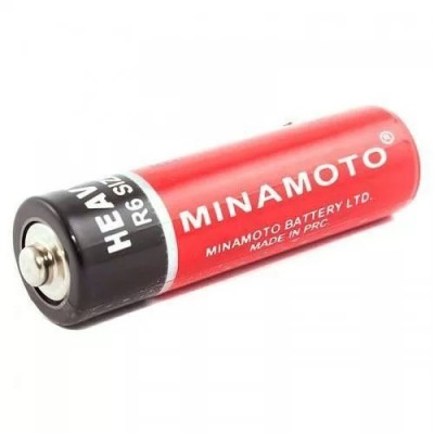 Батарейка R 06  цена за 1шт. Minamoto