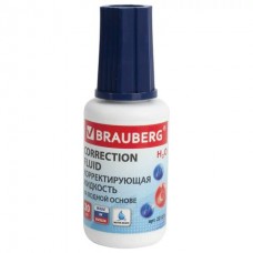 Штрих с кисточкой 20мл на водной основе Brauberg