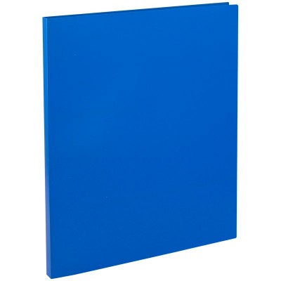 Папка с боковым прижимом А4 синяя  500мк. OfficeSpace