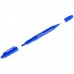 Маркер перманентный синий  двусторонний пулевидный 0.8-2.2мм OfficeSpace