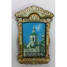 Сувенир   Магнит .Окно.полиграфия. Сувениры Тюмени