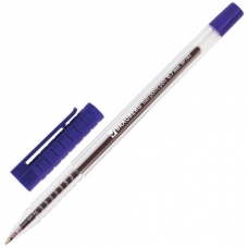 Ручка шариковая синяя FLASH  корпус прозрачный  0,7мм.* 183* Brauberg