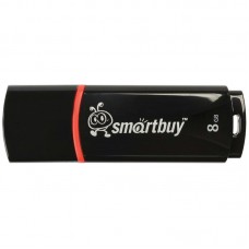 Флешка 8GB   USB Flash  Crown черный Smart Buy